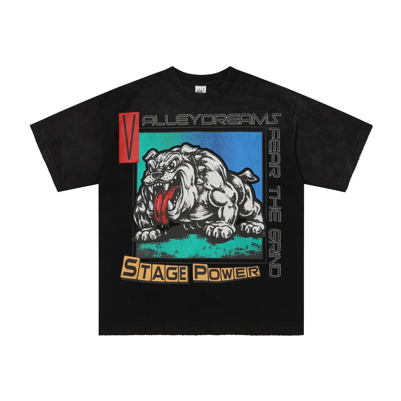 Valley Dreams Bulldog Graphic Print T-Shirt 8