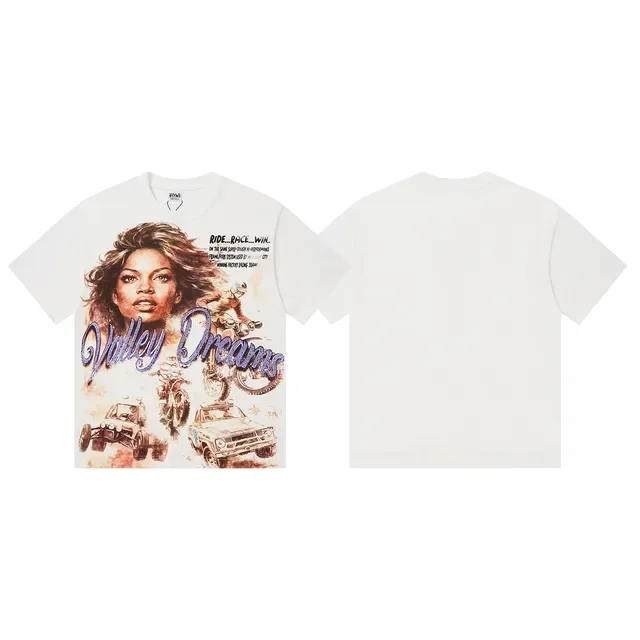 Valley Valley Dreams Graphic Print Rhinestone T-Shirt 4