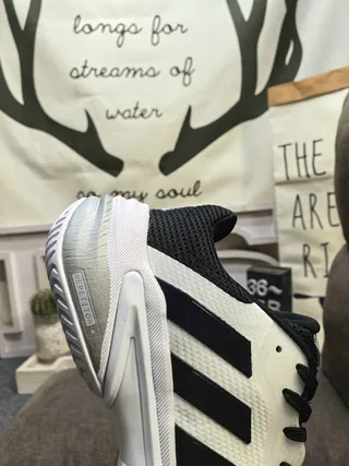 White and Green Lifestyle Sneakers 23