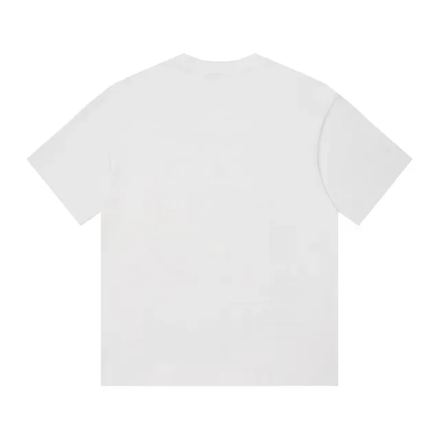 White Graphic-Print Oversized T-Shirt 4
