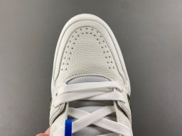 White Green Perforated Upper Mint Contrast Sole Lifestyle Sneakers 5