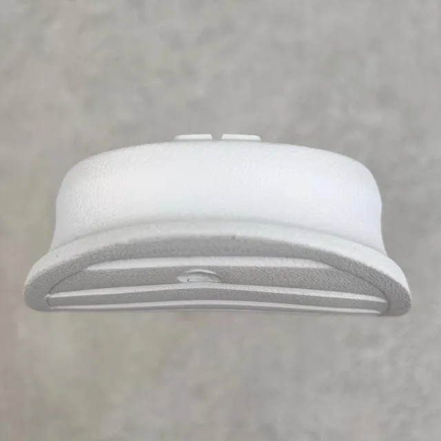 White Molded Monolithic Slide Sandal 3