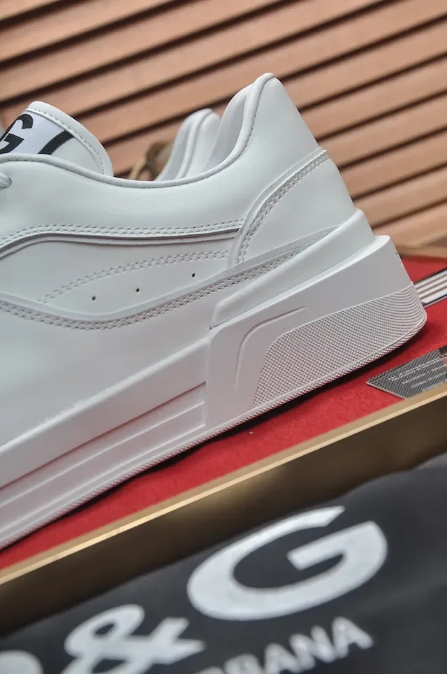 White Paneled Platform Lifestyle Sneaker 2