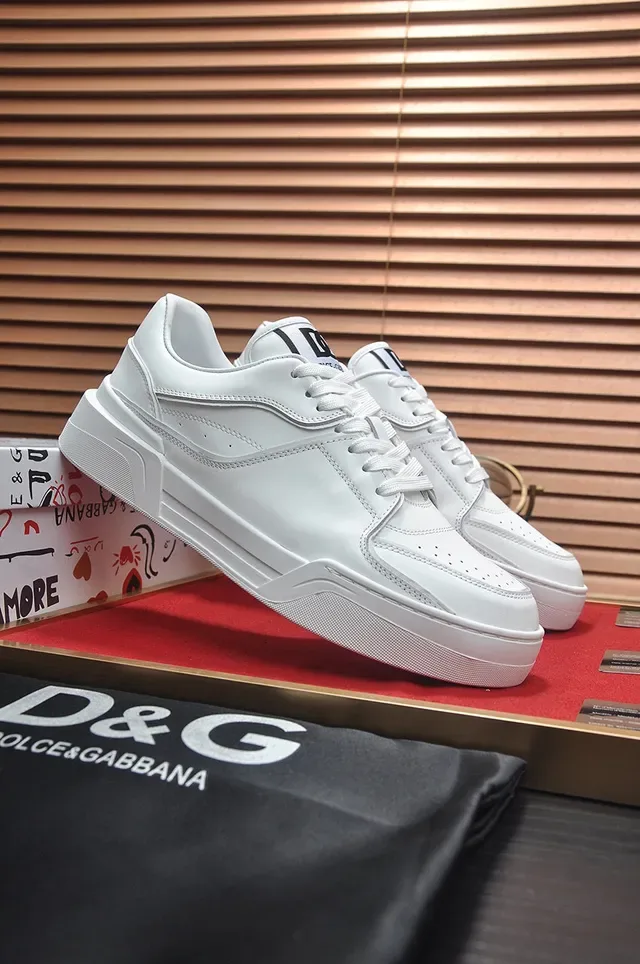 White Paneled Platform Lifestyle Sneaker 8