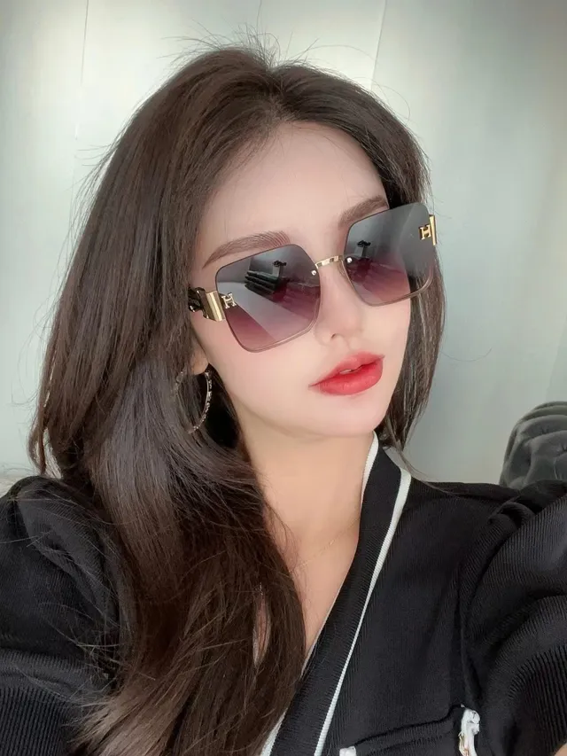 Gentle Monster H-Series Oversized Gradient Pink-Red Sunglasses 2