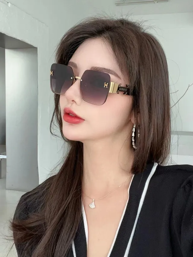 Gentle Monster H-Series Oversized Gradient Pink-Red Sunglasses 4