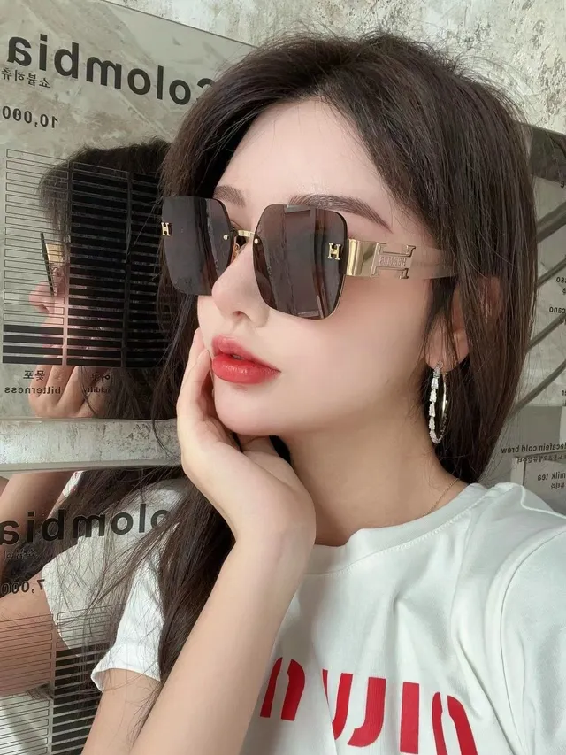 Gentle Monster H-Series Oversized Gradient Pink-Red Sunglasses 6
