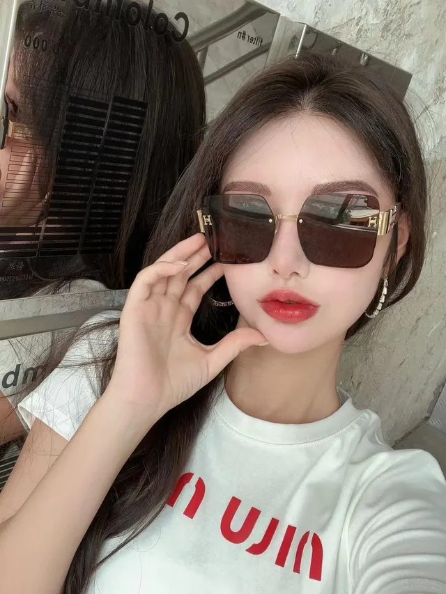 Gentle Monster H-Series Oversized Gradient Pink-Red Sunglasses 7