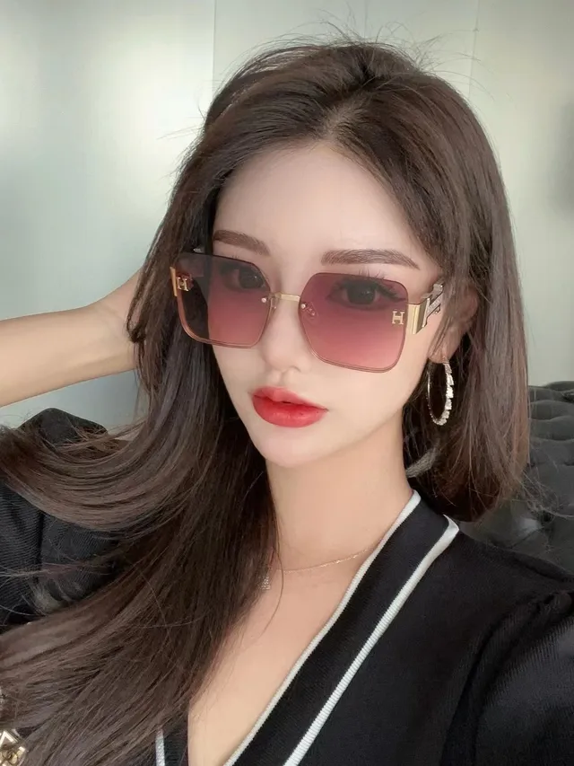 Gentle Monster H-Series Oversized Gradient Pink-Red Sunglasses 9