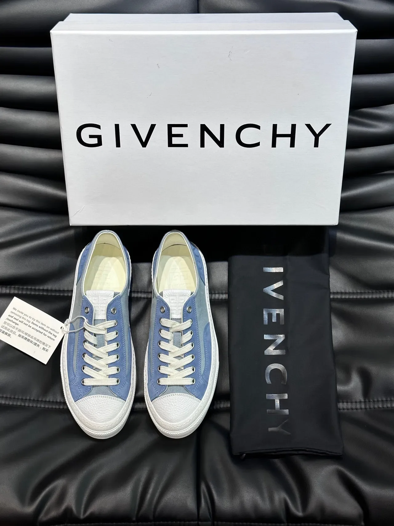 Givenchy Lona y Ante Low-Top Lifestyle Sneakers 4