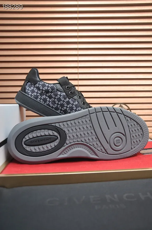 Givenchy City Sport Black Monogram Lifestyle Sneakers 2