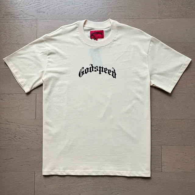 Godspeed Arch Logo Crew Neck T-Shirt 8