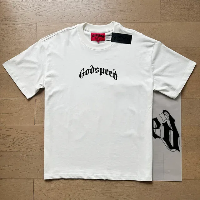 Godspeed Arch Logo Crew Neck T-Shirt 10