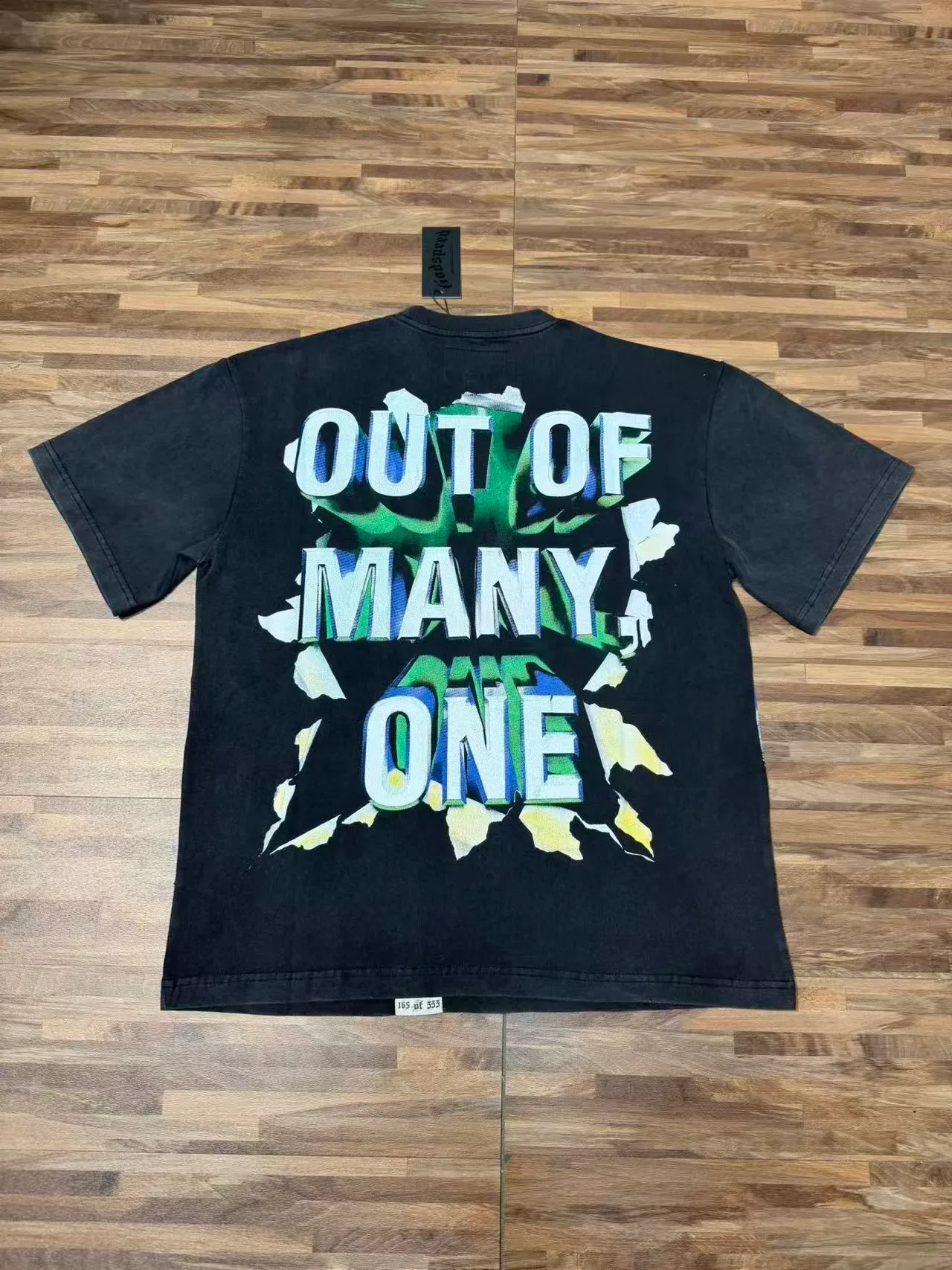 Godspeed Double-Sided Graphic Print Oversized T-Shirt 4