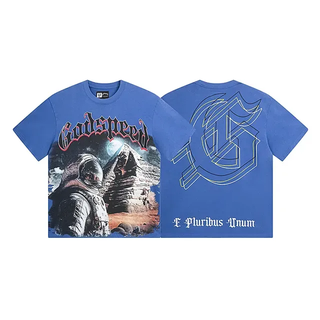 Godspeed Graphic Print Crew Neck T-Shirt 5