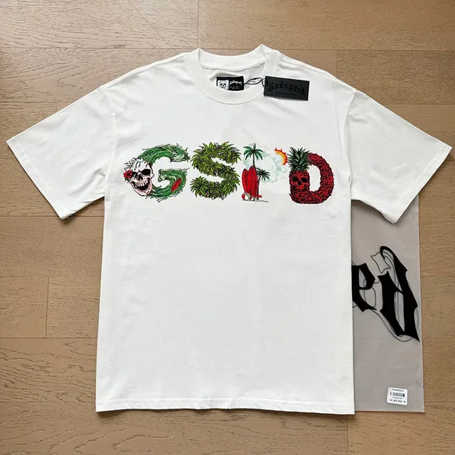 Godspeed Graphic-Print Crewneck Short-Sleeve T-Shirt 3