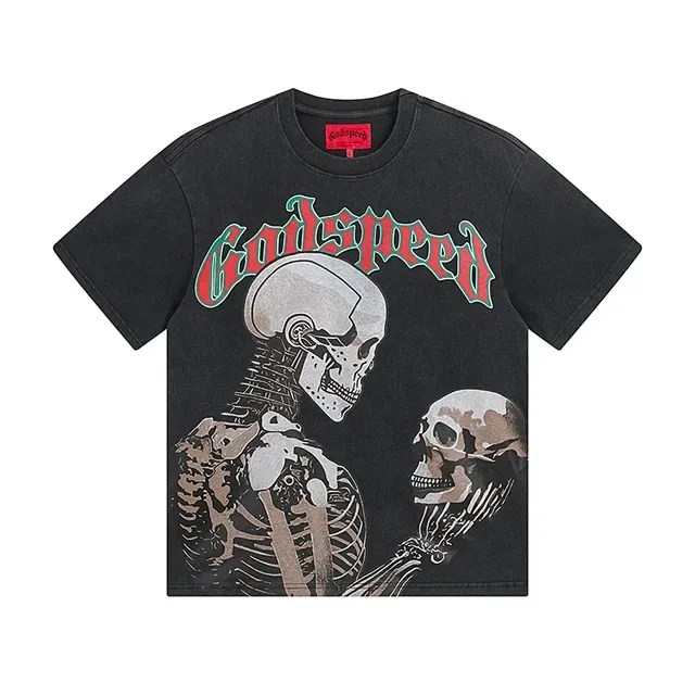 Godspeed Graphic Print Oversized T-Shirt 2