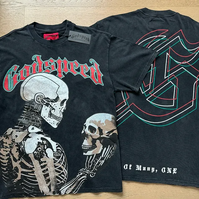 Godspeed Graphic Print Oversized T-Shirt 4