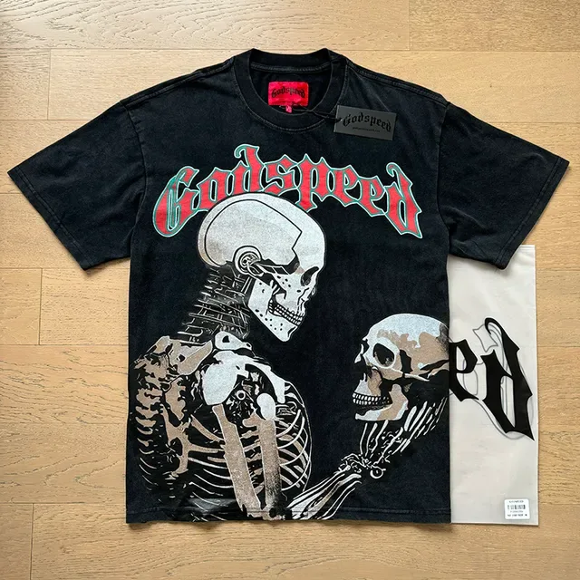 Godspeed Graphic Print Oversized T-Shirt 6