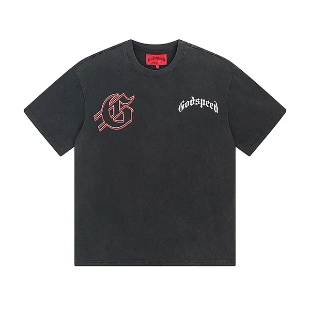 Camiseta oversized con estampado gráfico Godspeed 3