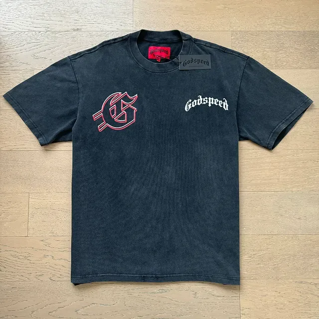 Camiseta oversized con estampado gráfico Godspeed 5