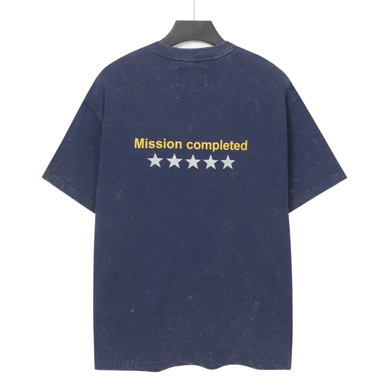 Godspeed Graphic-Print Washed Black T-Shirt 3