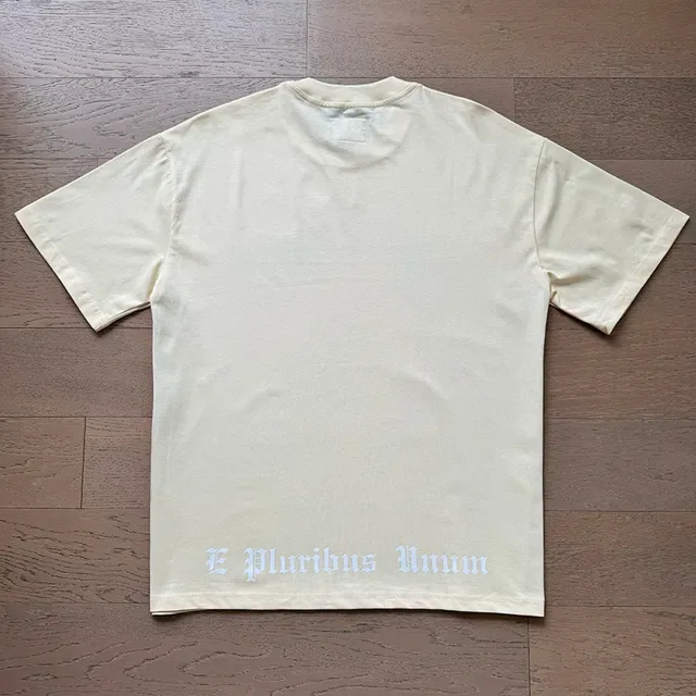 Godspeed Hollywood Fire Graphic Print Off-White T-Shirt 7