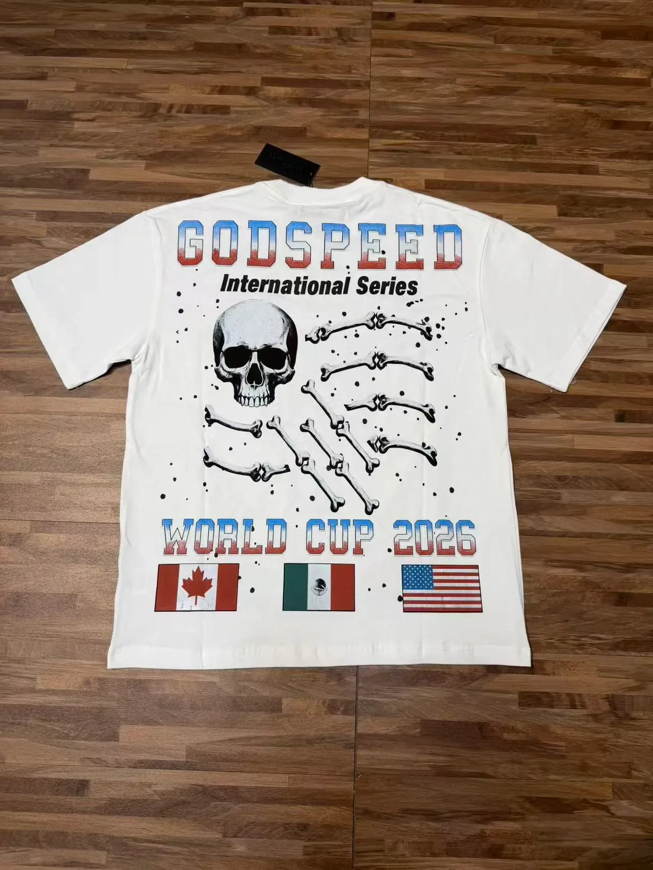 تي شيرت جرافيك Godspeed السلسلة الدولية كأس العالم 2026 6