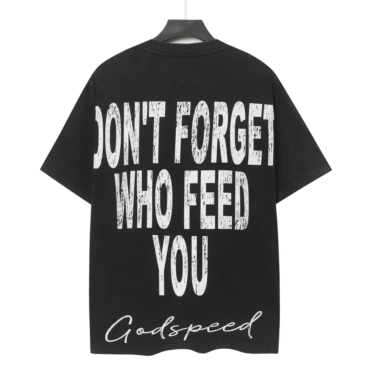 Godspeed Man!Fested 2025 Graphic Print Black T-Shirt 3