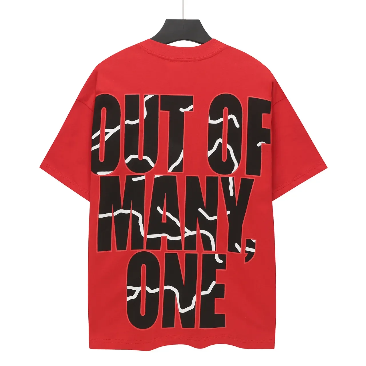 Godspeed Racing Graphic Oversized Red T-Shirt 3