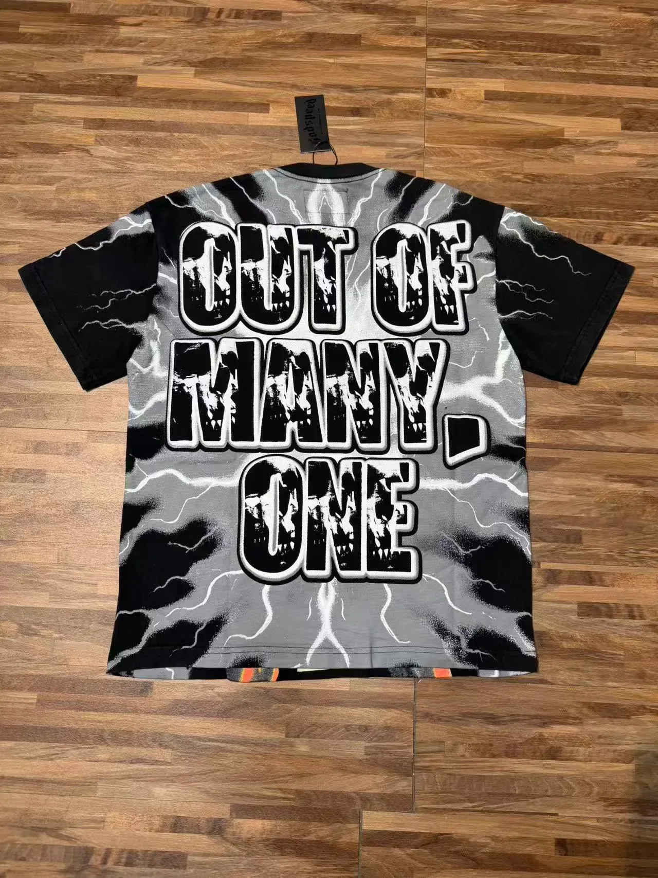 Godspeed Skeleton Lightning Graphic T-Shirt 12