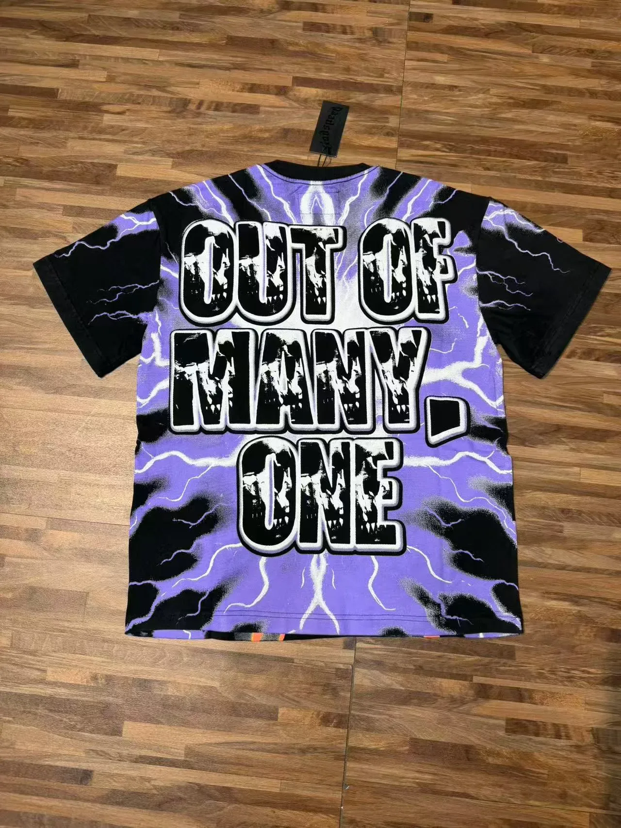 Godspeed Skeleton Lightning Graphic T-Shirt 15