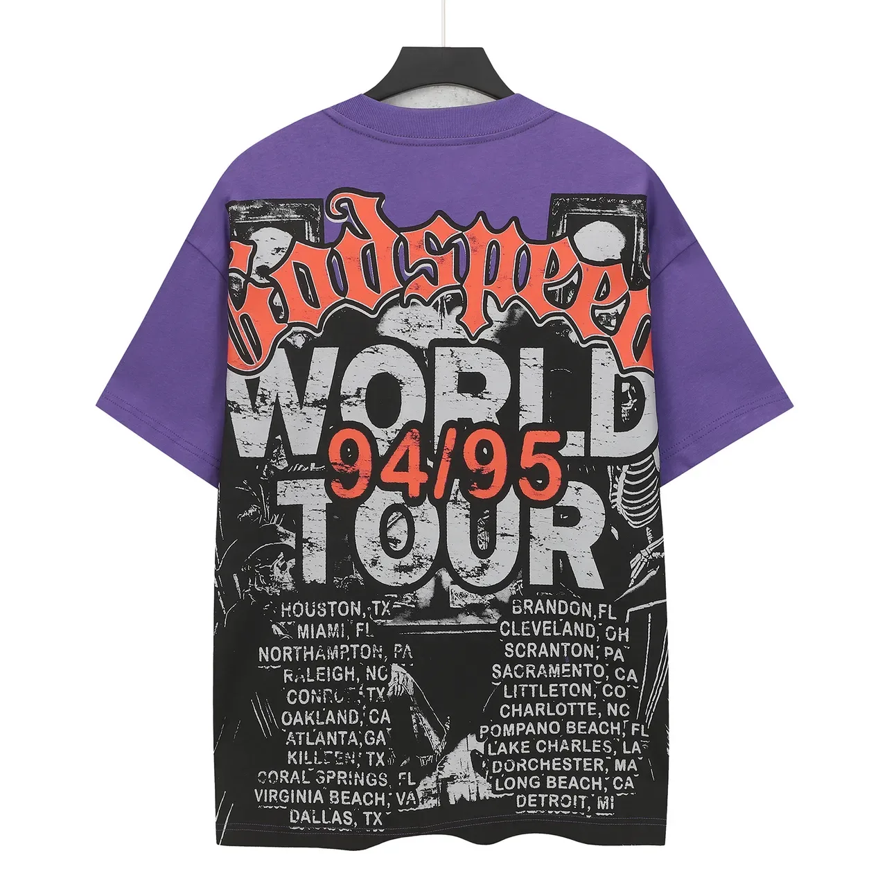 Godspeed World Tour 94/95 Graphic Oversized T-Shirt 3