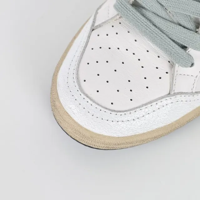 Golden Goose Super-Star أبيض بنفسجي لامع تطبيق تمزق قاعدة مطاطية أحذية رياضية أسلوب حياة 5