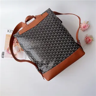 Goyard Green Structured Coated Canvas Chevron Monogram Pattern Casual Backpack 8