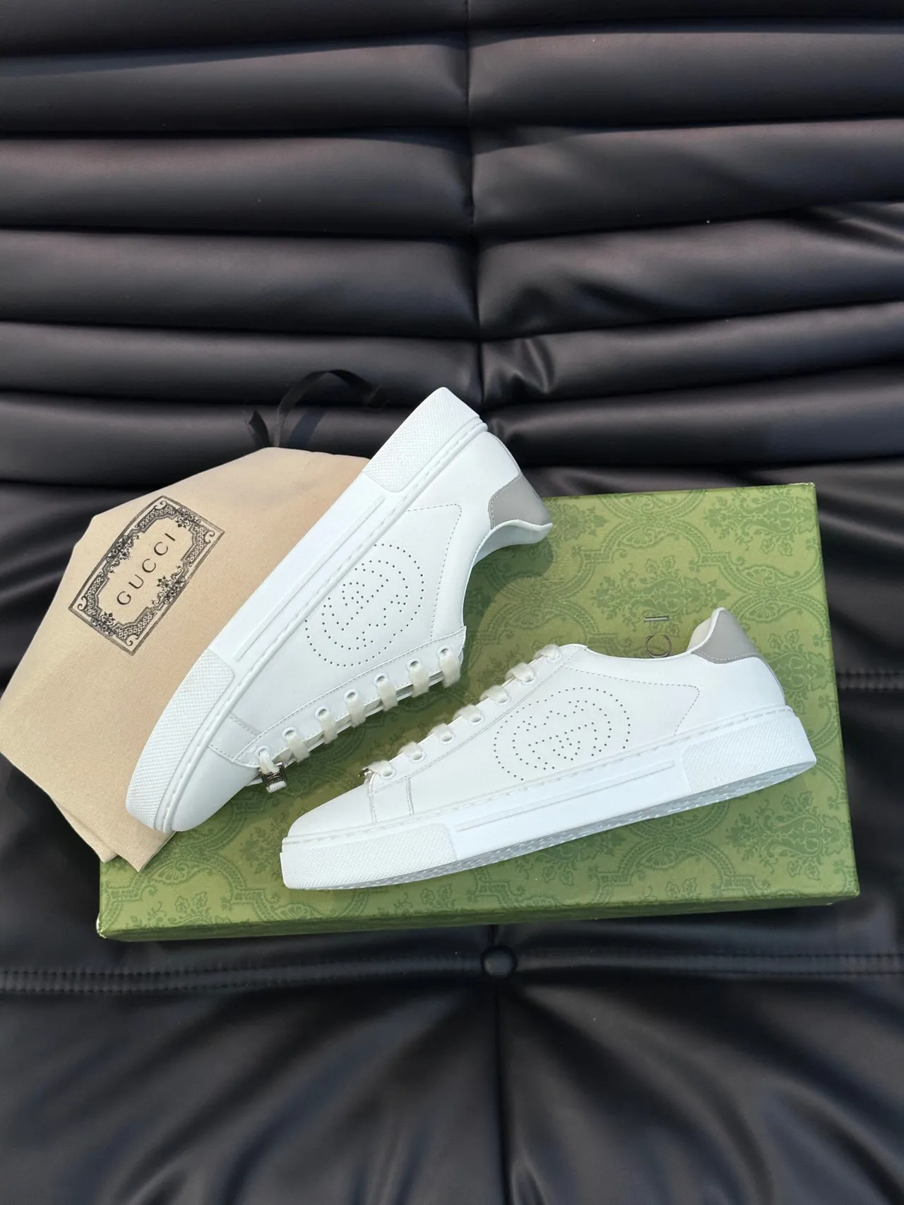 Gucci Ace White Leather Lifestyle Sneakers 3