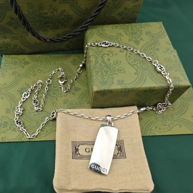 Gucci Floral Sunburst Turquoise Pendant Necklace 2