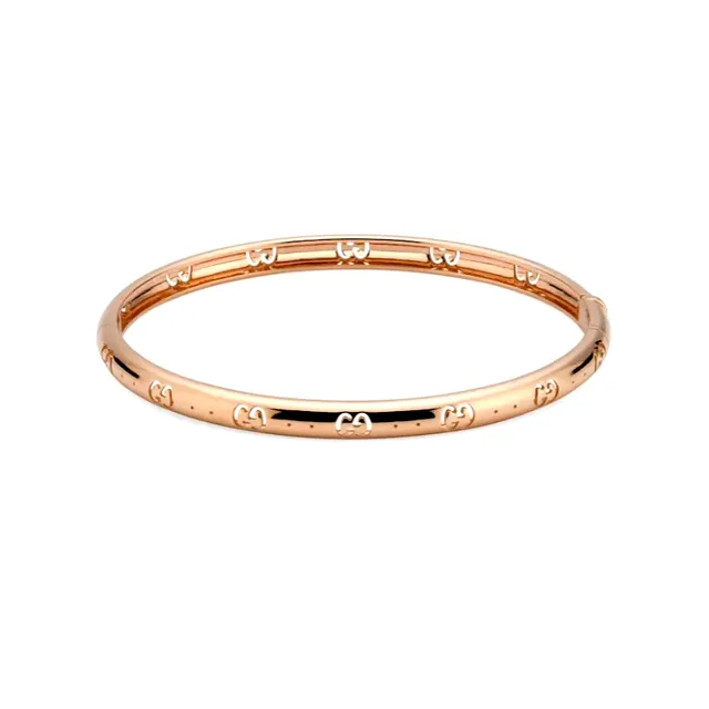 Gucci GG Marmont Gold Interlocking GG Motif Bracelet 8