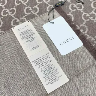 Gucci GG Monogram बुनावट रेशम स्कार्फ