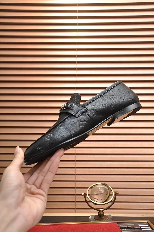 Gucci Horsebit 1955 Noir embossé GG mocassins 6