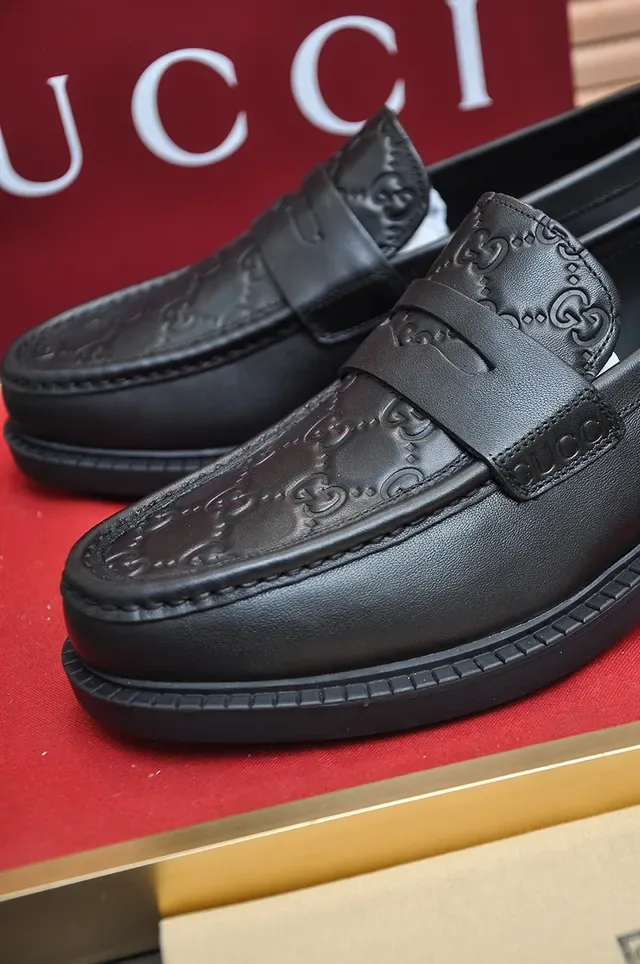 Gucci Horsebit 1955 Black Leather Loafer 2