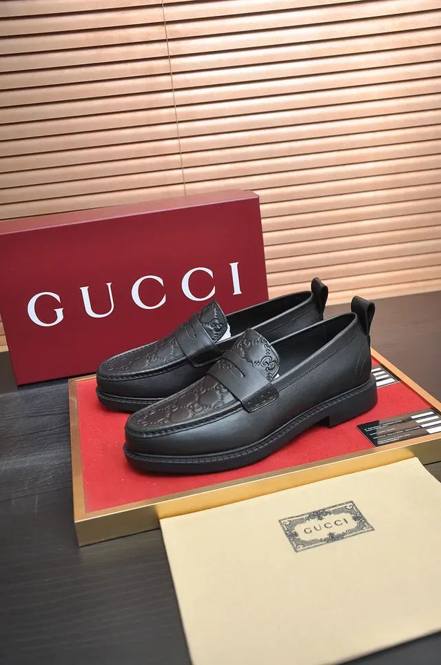 Gucci Horsebit 1955 Black Leather Loafer 4