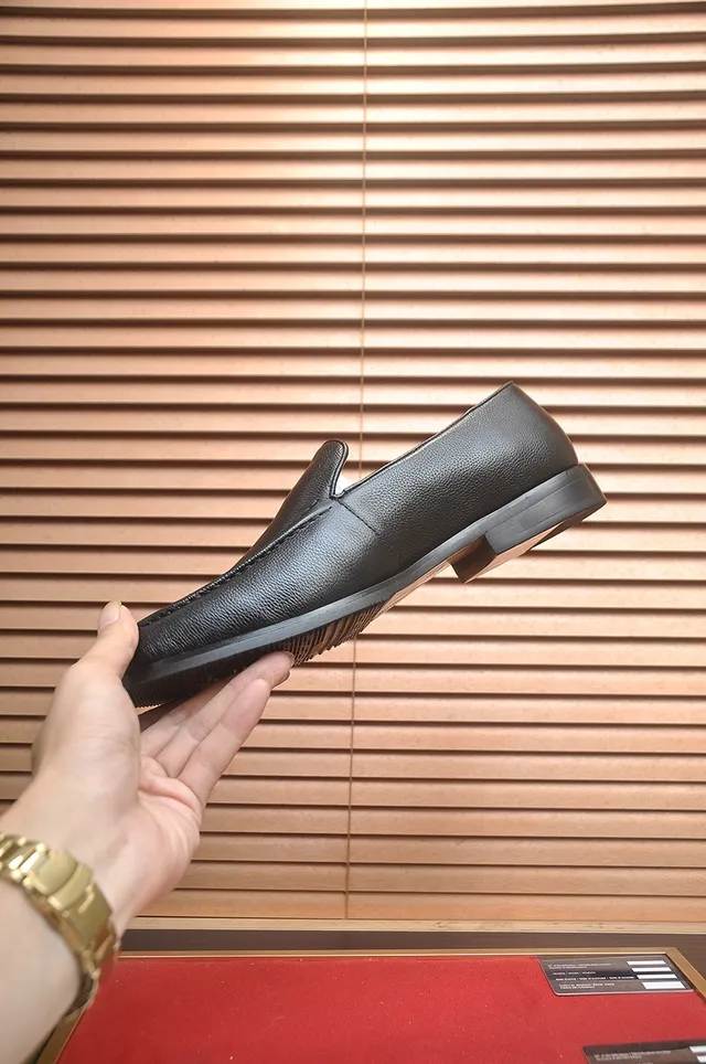 Gucci Horsebit 1955 Black Pebbled Leather Loafers 5