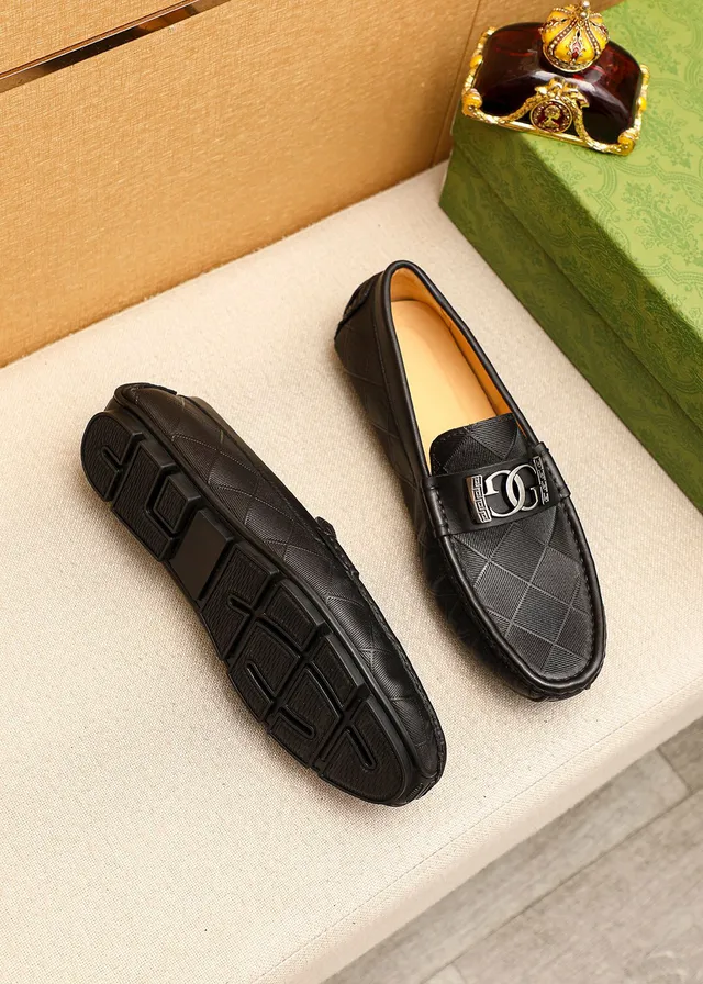 Gucci Horsebit 1955 Mocassim de couro preto quiltado 3