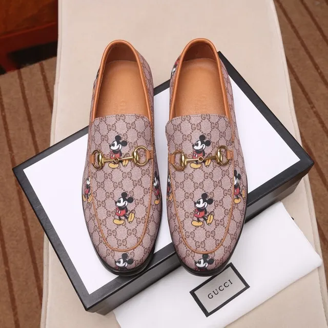 Gucci Horsebit 1955 Mickey Mouse imprimé mocassins 7