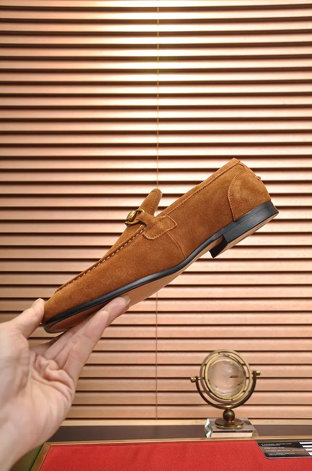 Gucci Horsebit 1955 mocassins en daim 6