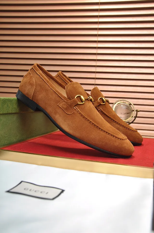 Gucci Horsebit 1955 mocassins en daim 9