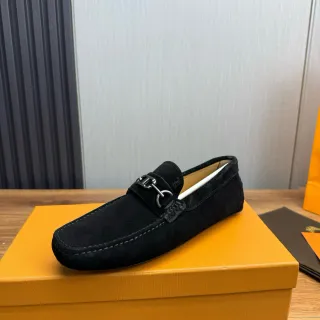 Gucci Horsebit Loafer Black Suede Loafers