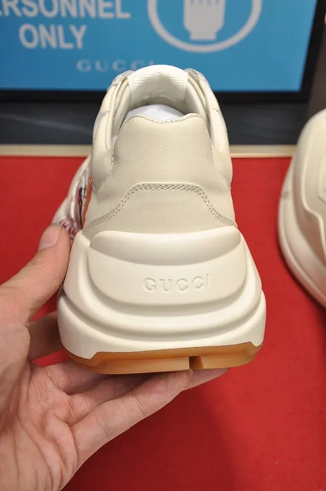 Gucci Screener Off-White Graphic Bird Lifestyle Sneakers 2