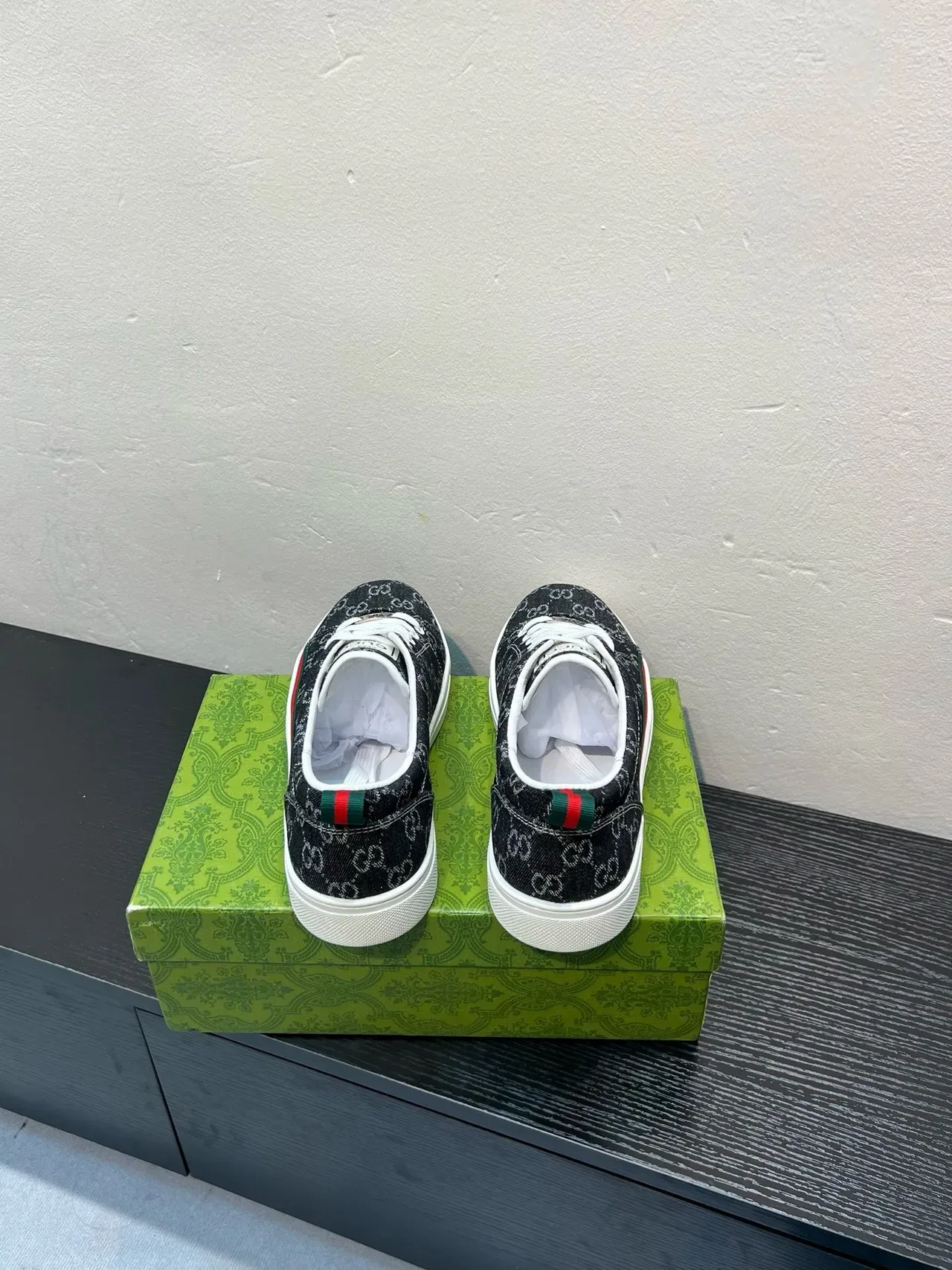 Gucci Tennis 1977 GG Monogram Denim Lifestyle Sneakers 6